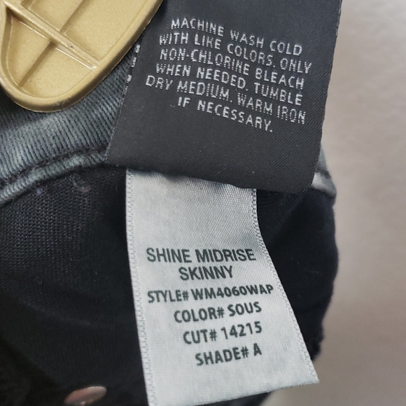 Hudson Shine Midrise Skinny Jeans - Picture 12 of 15